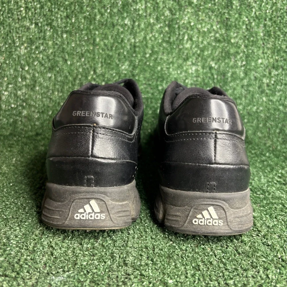 Adidas Greenstar Torsion System Leather Athletic Golf Shoes Black Mens Size‎ 10